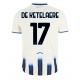 Maillot de foot Atalanta Charles De Ketelaere #17 Extérieur vêtements 2025-26 Manches Courtes Maillot de foot Atalanta Charles De Ketelaere #17 Extérieur vêtements 2025-26 Manches Courtes